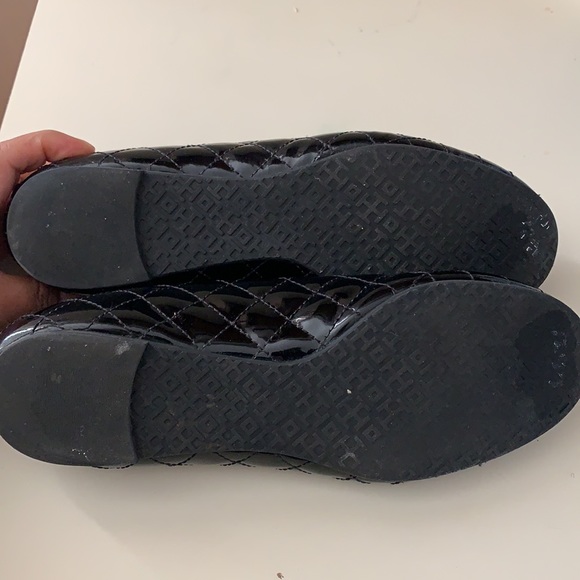 Tory burch black Quinn ballet flats 8.5 - Picture 5 of 7